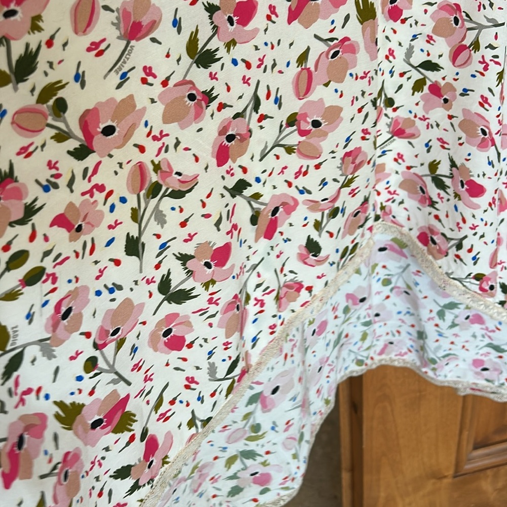 🇫🇷🇫🇷ZADIG & VOLTAIRE Paris Risty Anemone Floral Print Slip maxi hi low Dress - Picture 6 of 12